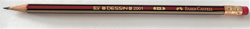 Faber-Castell Bleistift Dessin 2001, Härtegrad: 2B